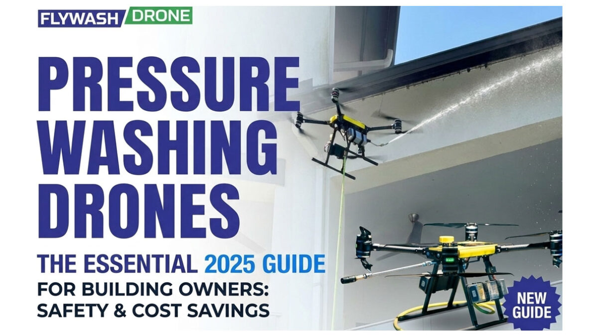 Pressure Washing Drone Guide 2025