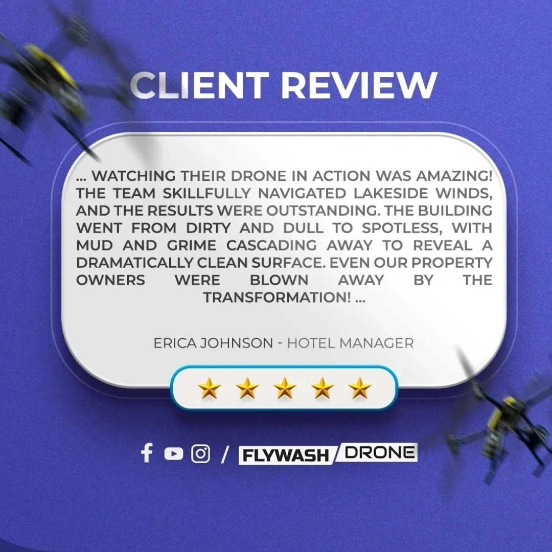 Drone Roof Cleaning Client Review